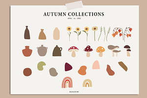 Abstract Autumn Collections