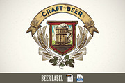 Beer label, a Food Illustration by Countryside life (Thumbnail 8 of 10)