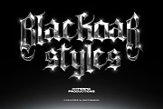 Chrome Text Styles Bundle - 50% OFF, a Layer Style Add-On by Hyperpix Productions (Thumbnail 41 of 47)