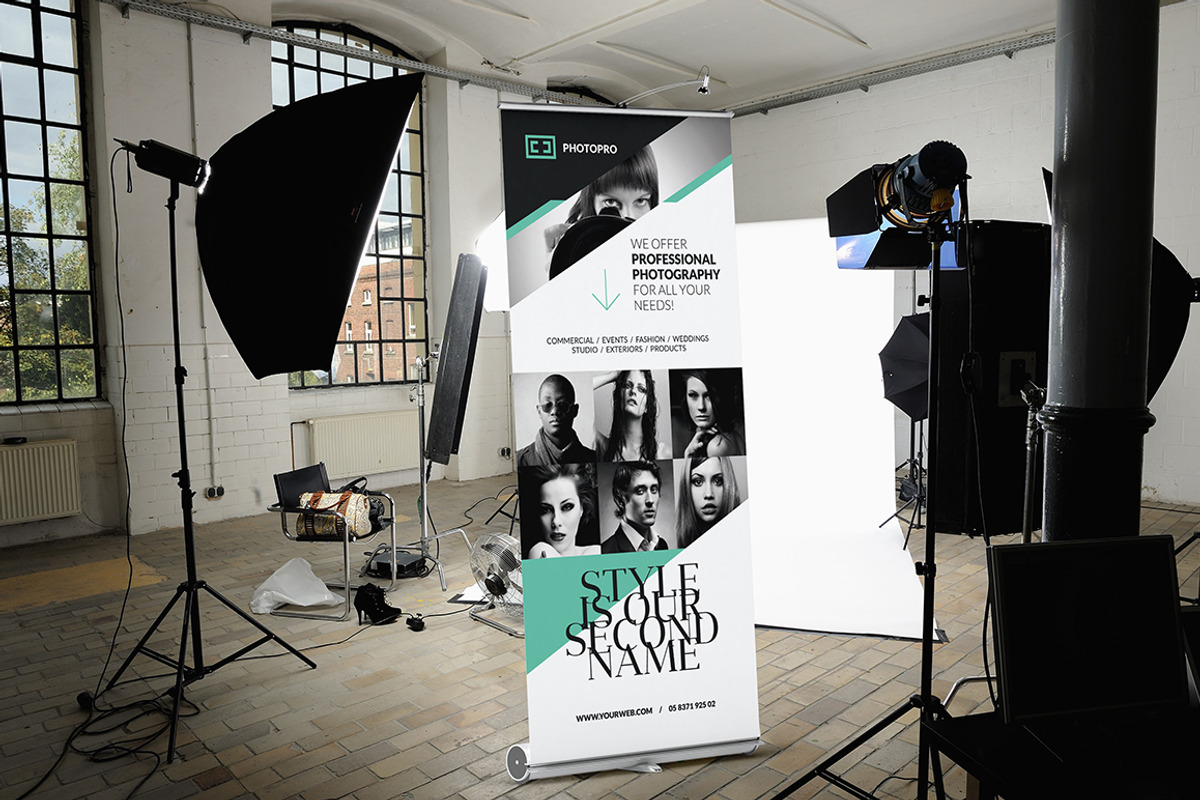Photography - Roll-Up Banner 1, a Flyer Template by Cooledition (Photo 5 of 6)