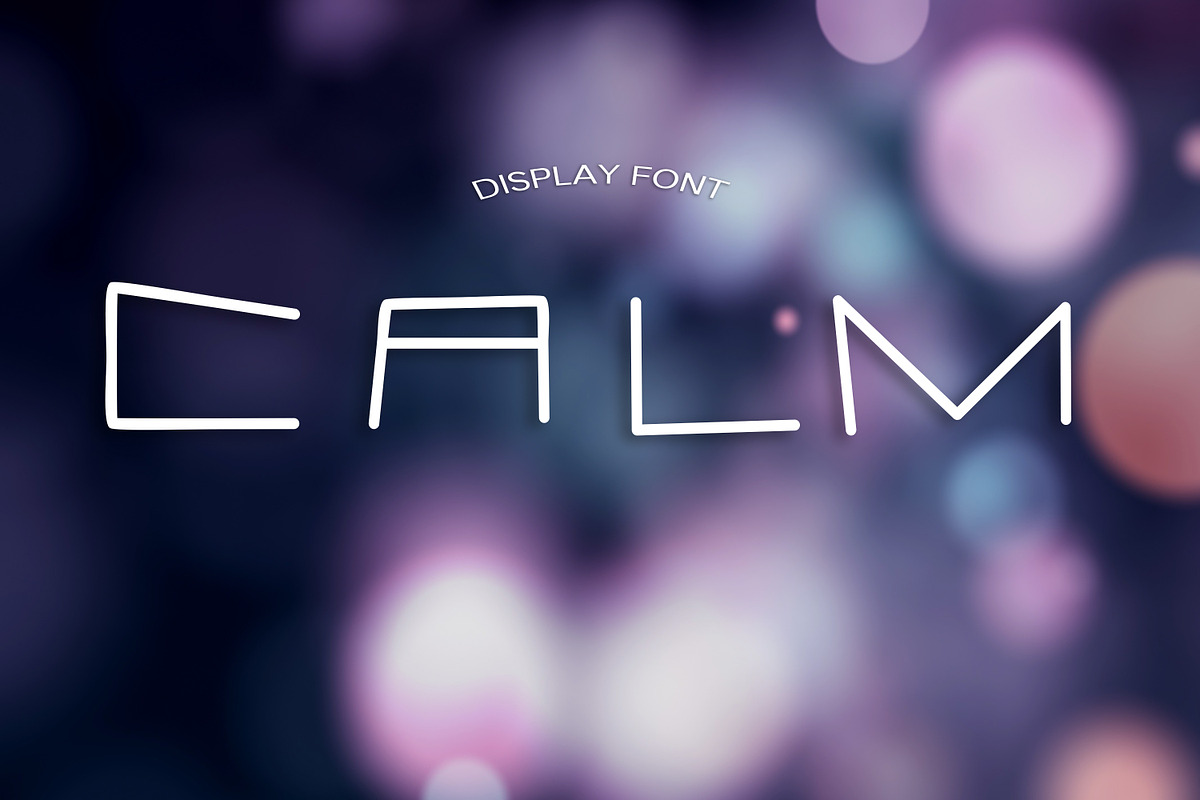 CALM font
