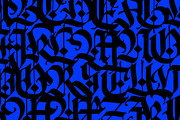 Gothic vector letters, an Object Graphic by GeekClick (Thumbnail 7 of 8)