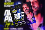 Night Party Flyer, a Flyer Template by FlyeredTemplate (Thumbnail 1 of 3)