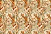 Art Nouveau pattern, a Pattern Graphic by Designs by Helen Trupak (Thumbnail 5 of 10)