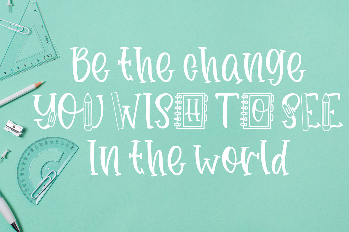 Classroom, a Handwritten Font by Freeling Design House (Photo 7 of 7)