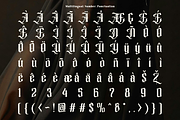 Randuel - Blackletter Swash Font, a Blackletter Font by Say Studio (Thumbnail 13 of 13)