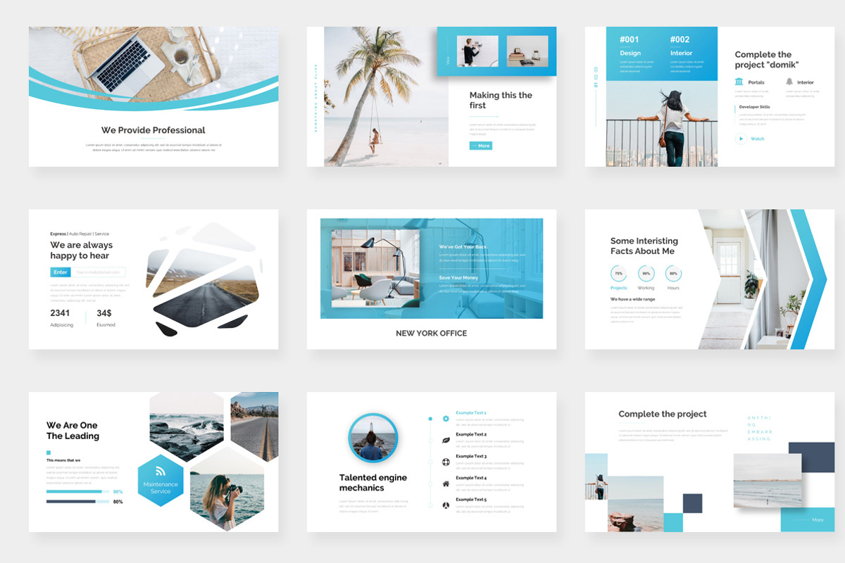 Civita Creative Google Slide, a Presentation Template by One Percent Studio (Photo 4 of 22)