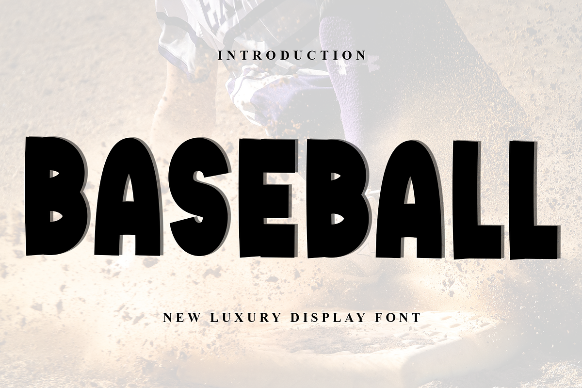 Baseball, a Script Font by InermediaSTUDIO (Photo 1 of 8)