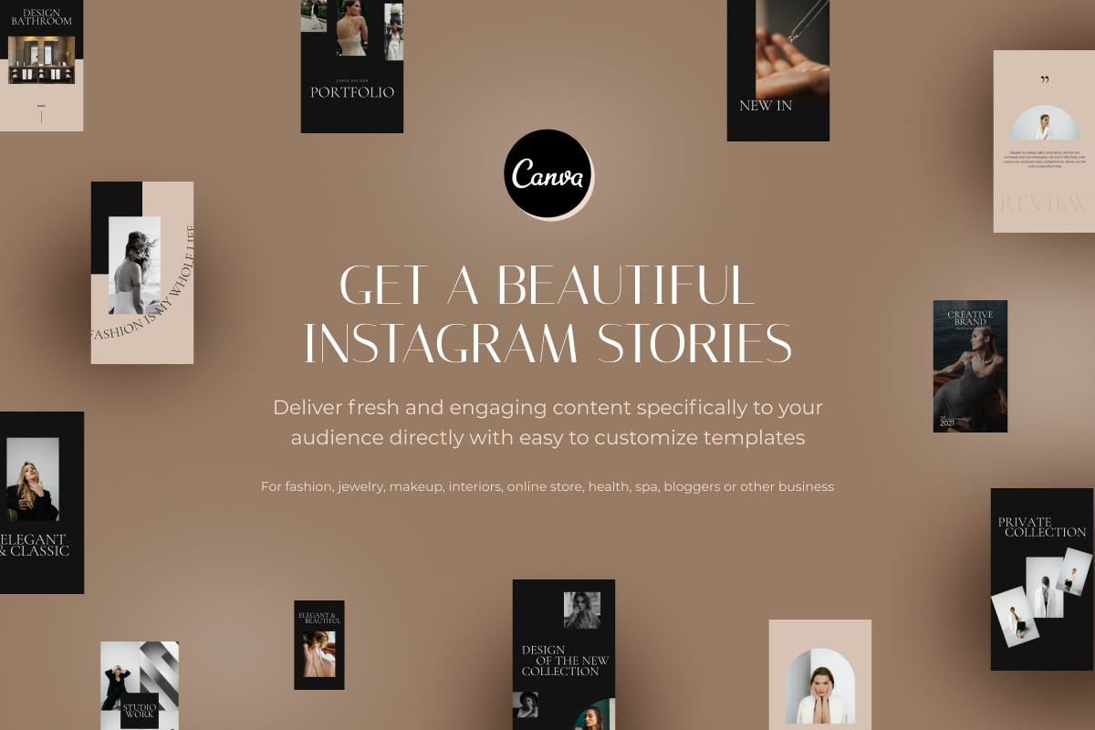 BUNDLE 3 in 1 - for elegant Insta, a Social Media Template by Make It Yours Lab. (Photo 13 of 17)