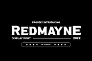 Redmayne - Display Font, a Serif Font by Rillatype (Thumbnail 1 of 9)
