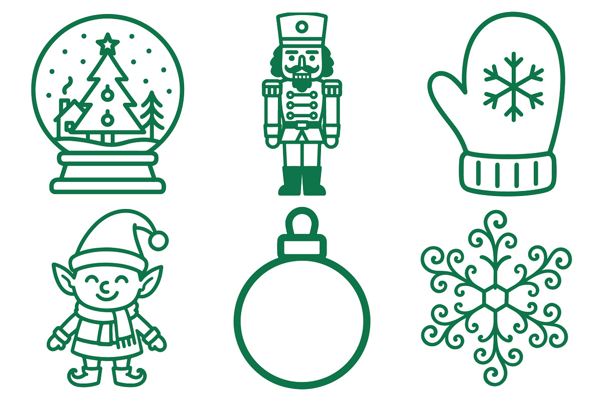 Hand Drawn Christmas PNG Clipart, an Illustration by Daily.Designs (Photo 5 of 8)