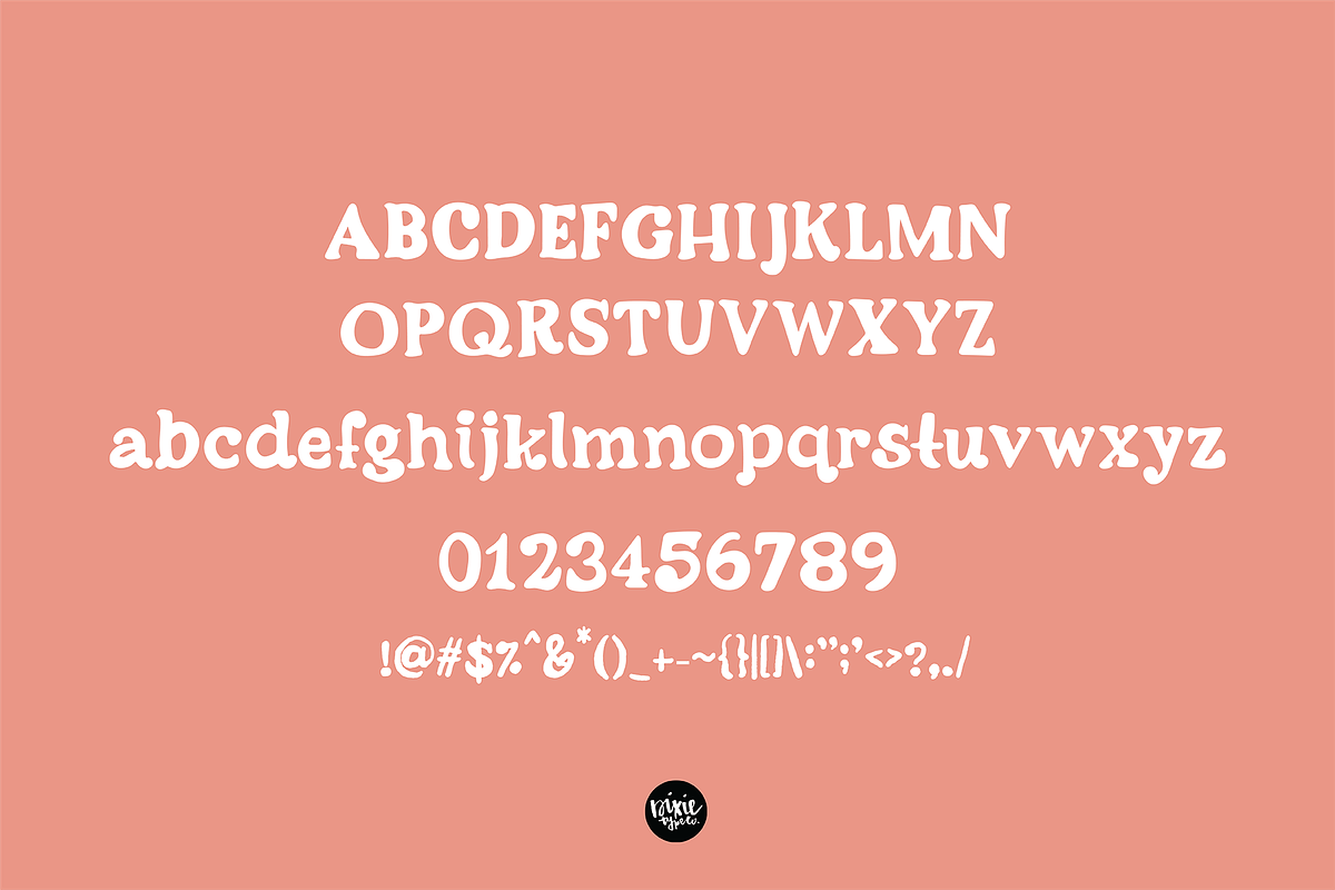 COZY a Friendly Serif .OTF Font preview 6