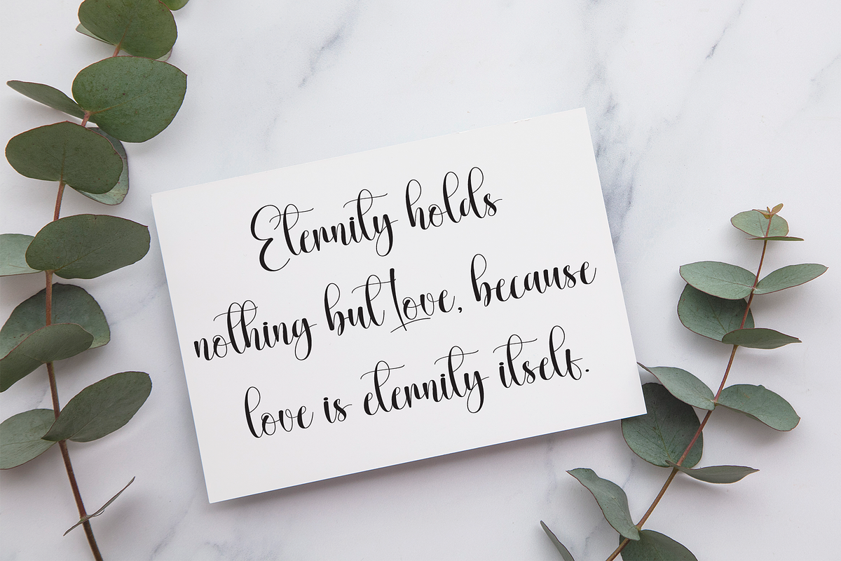 Homestay | Script Font, a Handwritten Font by Scratchones (Photo 3 of 9)