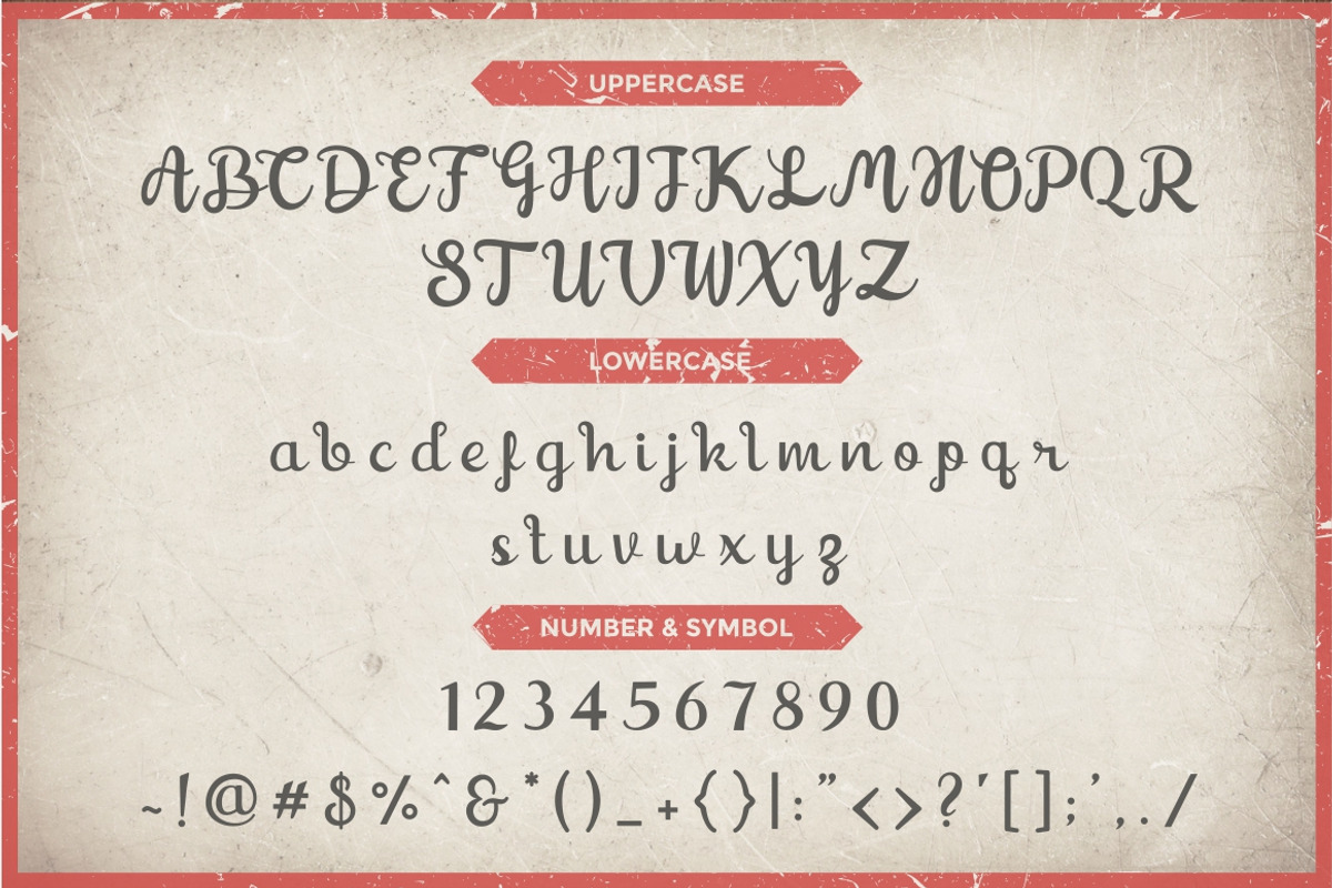 Shaquilla Font preview 8