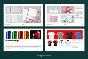 Design Portfolio Presentation Layout