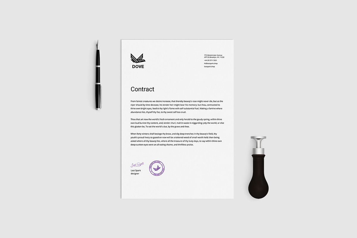 Dove Logo, a Branding & Logo Template by Last Spark (Photo 5 of 6)