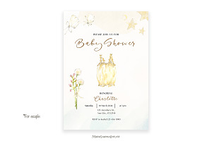 Watercolor Baby Clothes Clipart