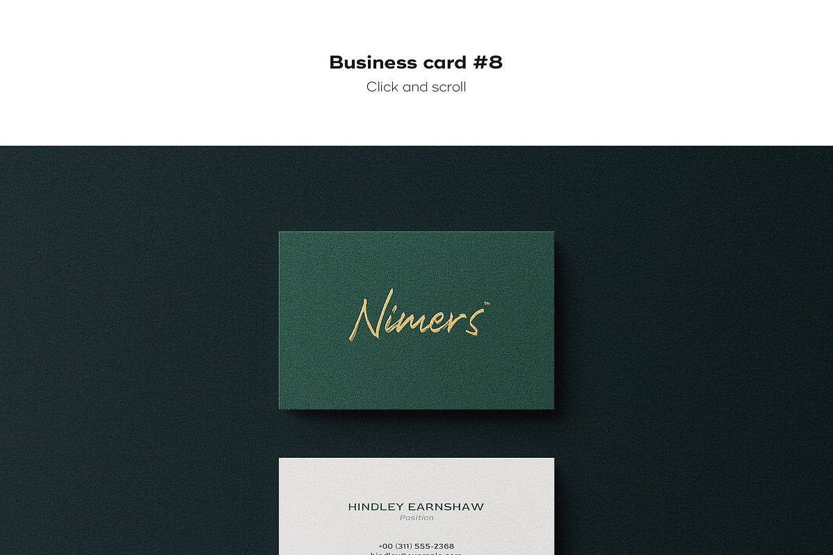 Business Card Logo Template Bundle, a Product Mockup by FoundImages (Photo 21 of 163)