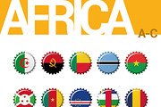 204 Flags of the World Bottlecap Ed., an Icon by asantosg (Thumbnail 2 of 17)