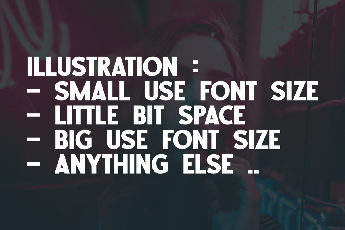 Mifont Party Live Music Font, a Sans Serif Font by Monoletter Studio (Photo 3 of 4)