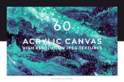 60 Acrylic Paint Textures, a Texture Graphic by Vintage To Vectors (Thumbnail 1 of 9)