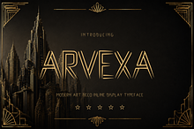 ARVEXA — Art Deco Inline Display