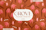 Floral Procreate Brush & Pattern Set, a Brush Add-On by Eclectic Anthology (Thumbnail 6 of 9)