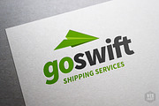 Go Swift Shipping Logo Template, a Branding & Logo Template by WebCraft (Thumbnail 2 of 4)