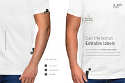 Men Raglan T-shirt Mock-ups Set, a Print Template by Apparel_Mockups (Thumbnail 3 of 3)
