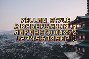 Asian font / japanese style., a Script Font by Nomber_86 (Thumbnail 2 of 6)