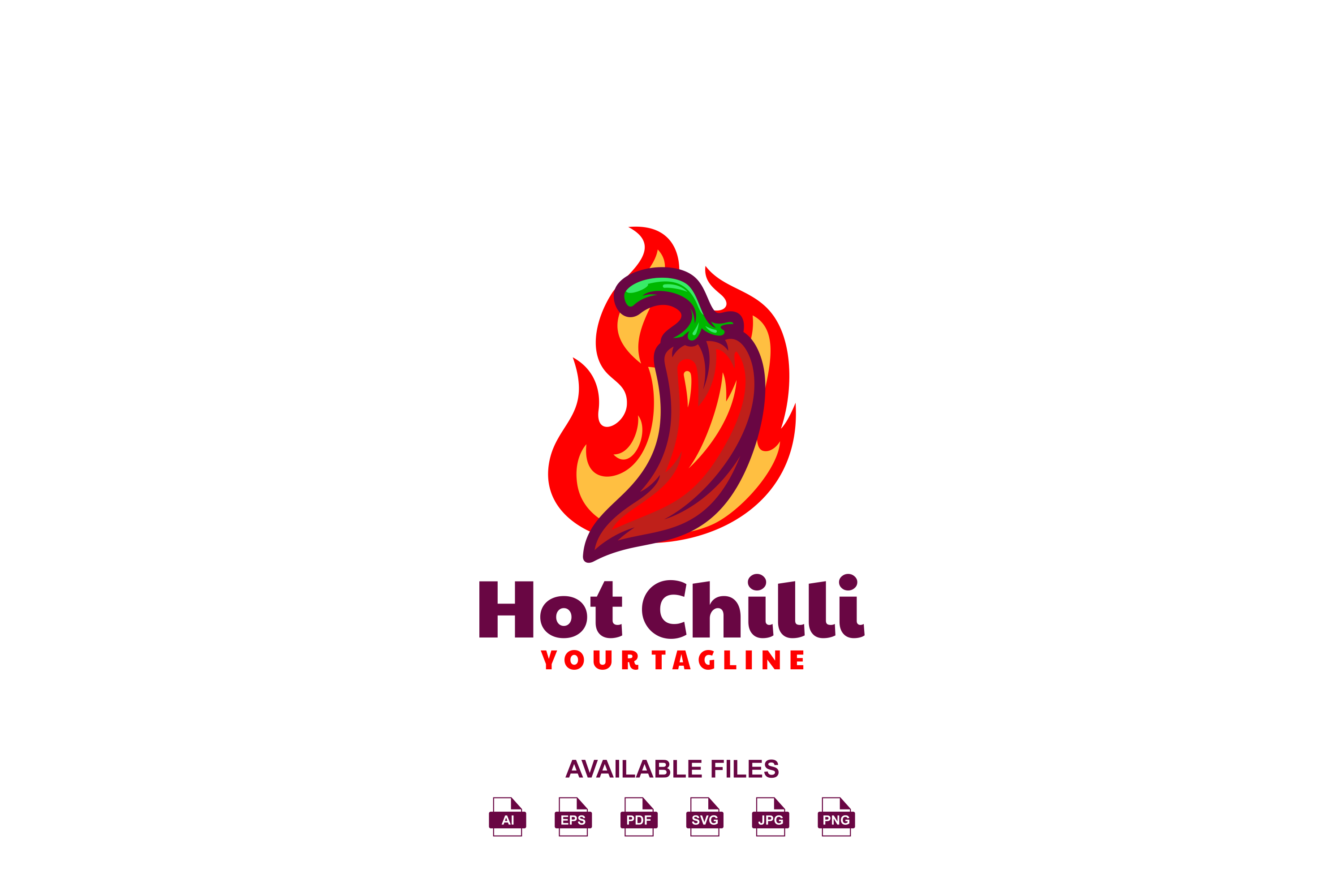 Hot Chilli Logo, a Design Template by artchiles_design