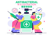 11 Antibacterial Illustration, a Healthcare Illustration by denayunebgt (Thumbnail 1 of 5)