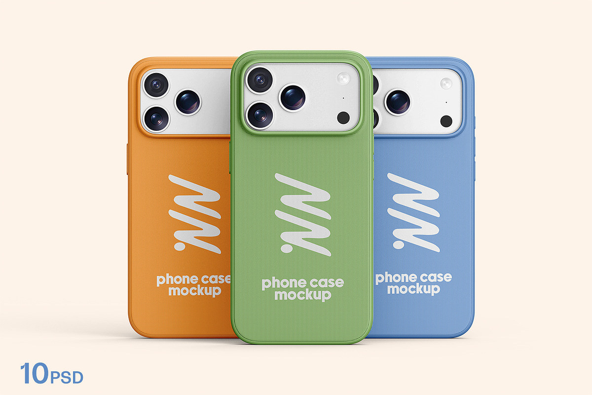 iPhone 17 Pro Max Case Mockup, an iPhone Mockup by Ram Studio LLC (Photo 1 of 11)