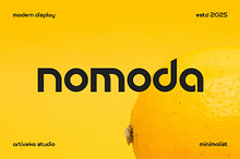 Nomoda Modern Logo Sans Font