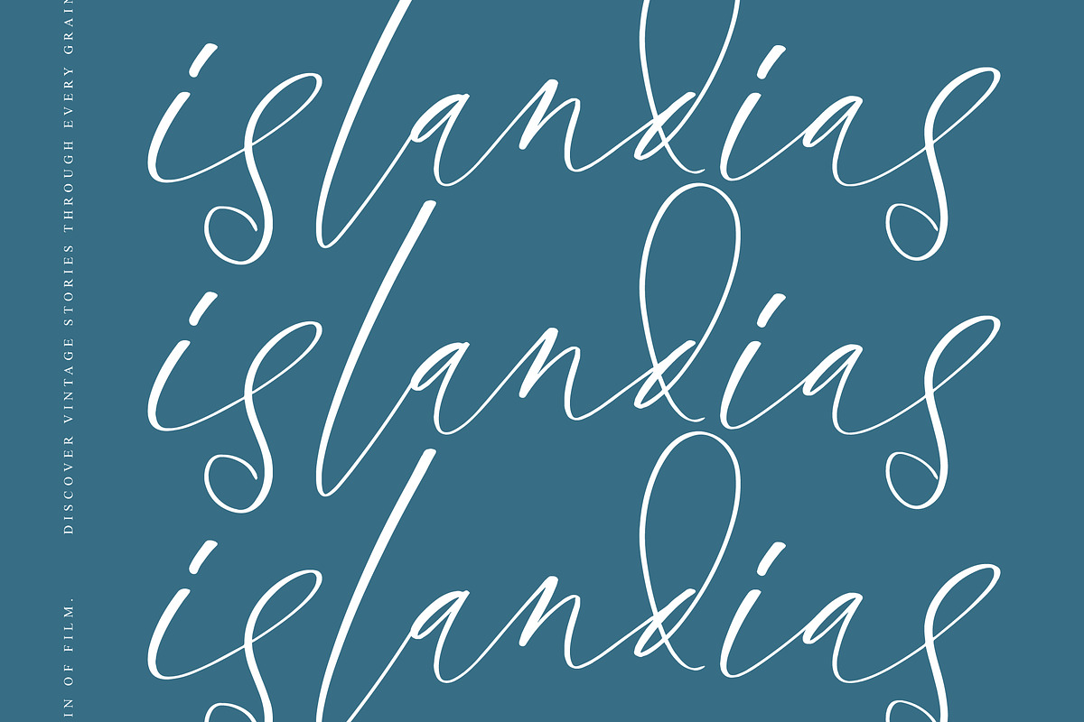 Islandias Beachlife, a Handwritten Font by operatype.co (Photo 4 of 15)