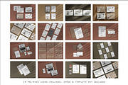 Branding Mockup Scene Creator, a Books & Magazine Mockup by Symie Design (Thumbnail 2 of 22)