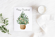 Zero Waste Christmas watercolor set, a Decorative Illustration by Natalia Fedorova (Thumbnail 9 of 14)