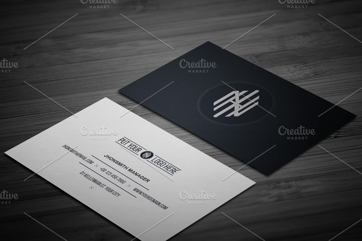 Creative Business Card, a Business Card Template by Awns Creators (Photo 4 of 5)