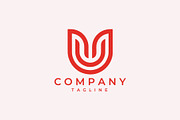 Abstract Letter U Monogram Logo, a Branding & Logo Template by Vectorium Studio (Thumbnail 1 of 2)