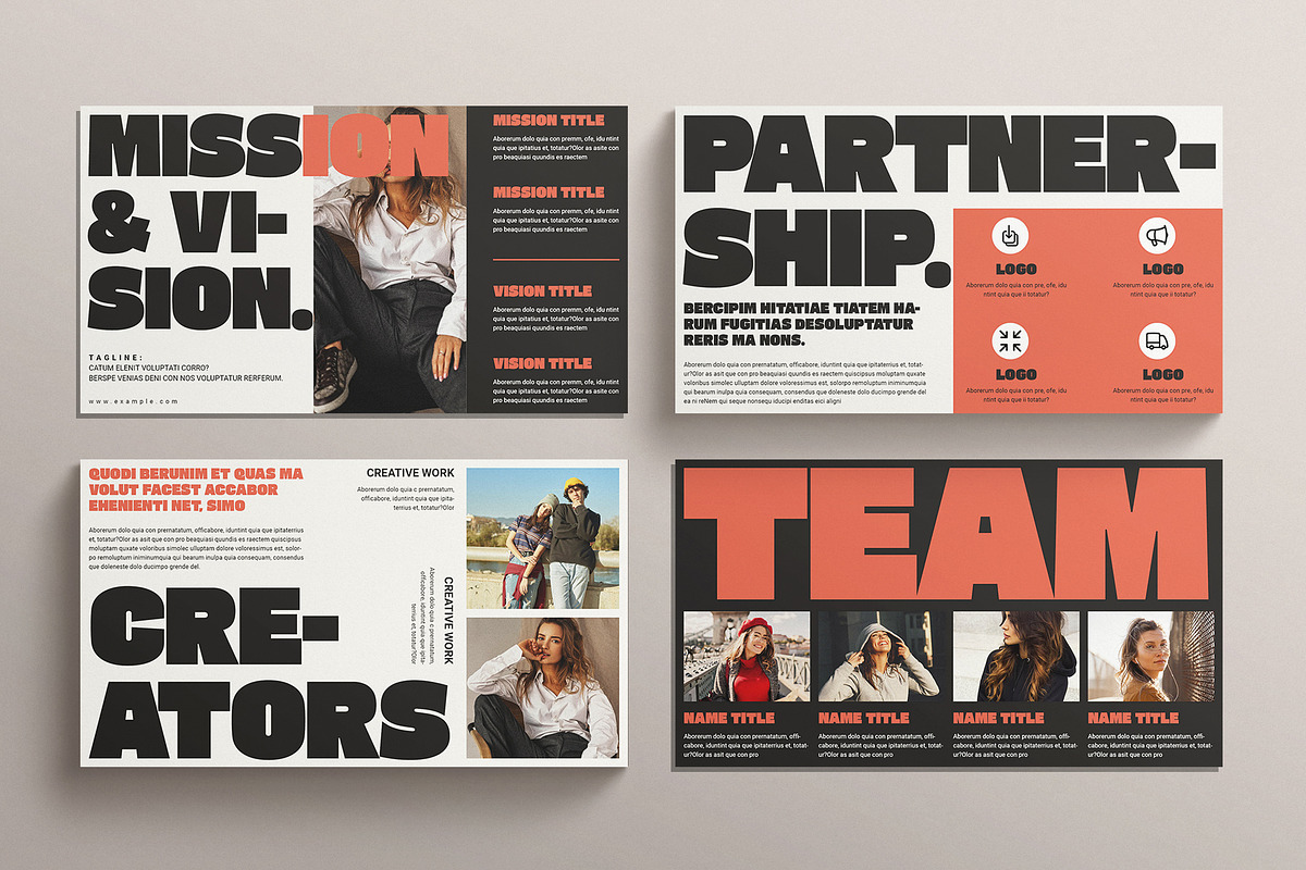 Welcome Kit Presentation Template, a Presentation Template by E-Type (Photo 3 of 5)