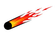 Fire Meteor Comet Silhouette Bundle, an Illustration by Designs_River (Thumbnail 6 of 51)