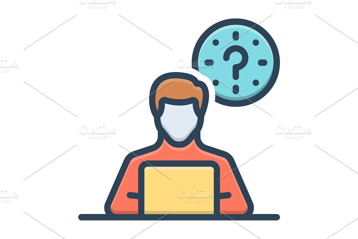 During work color icon, a Duotone Icon by Creative priyanka