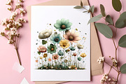 Spring wildflower clipart, an Illustration by SinaCreation (Thumbnail 6 of 11)