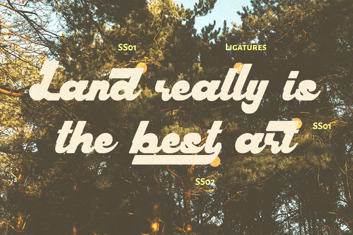 Harllem Display Vintage, a Font by Creatype Studio (Photo 4 of 10)