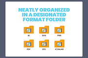 65 Machine Learning Icons, a Solid Icon by Flat Icons (Thumbnail 6 of 7)