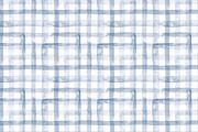 Watercolour plaid in blue grey, a Pattern Graphic by Anya-D (Thumbnail 2 of 5)