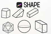 3D geometry stamp brush, a Brush Add-On by Petal Pixels (Thumbnail 4 of 7)