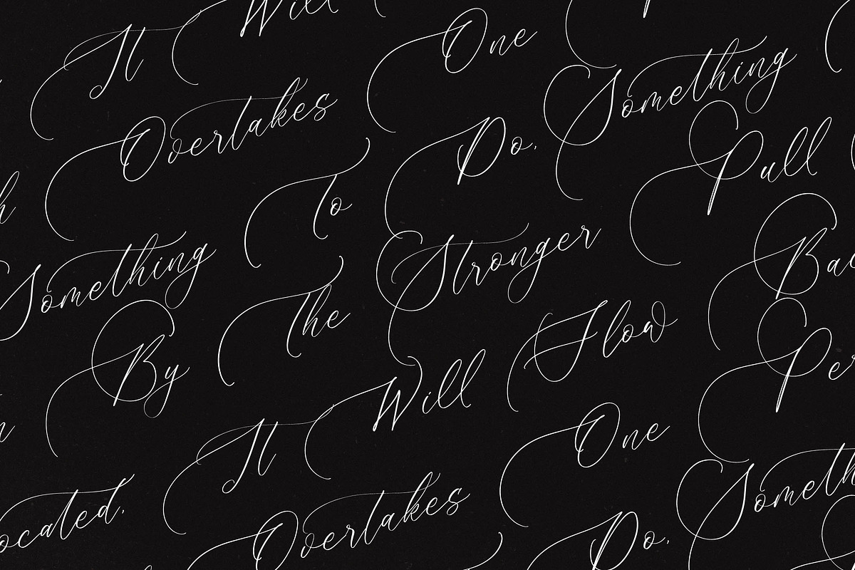 Brightera Himalaye Beautiful Script, a Script Font by Letterena Studios Script (Photo 6 of 15)
