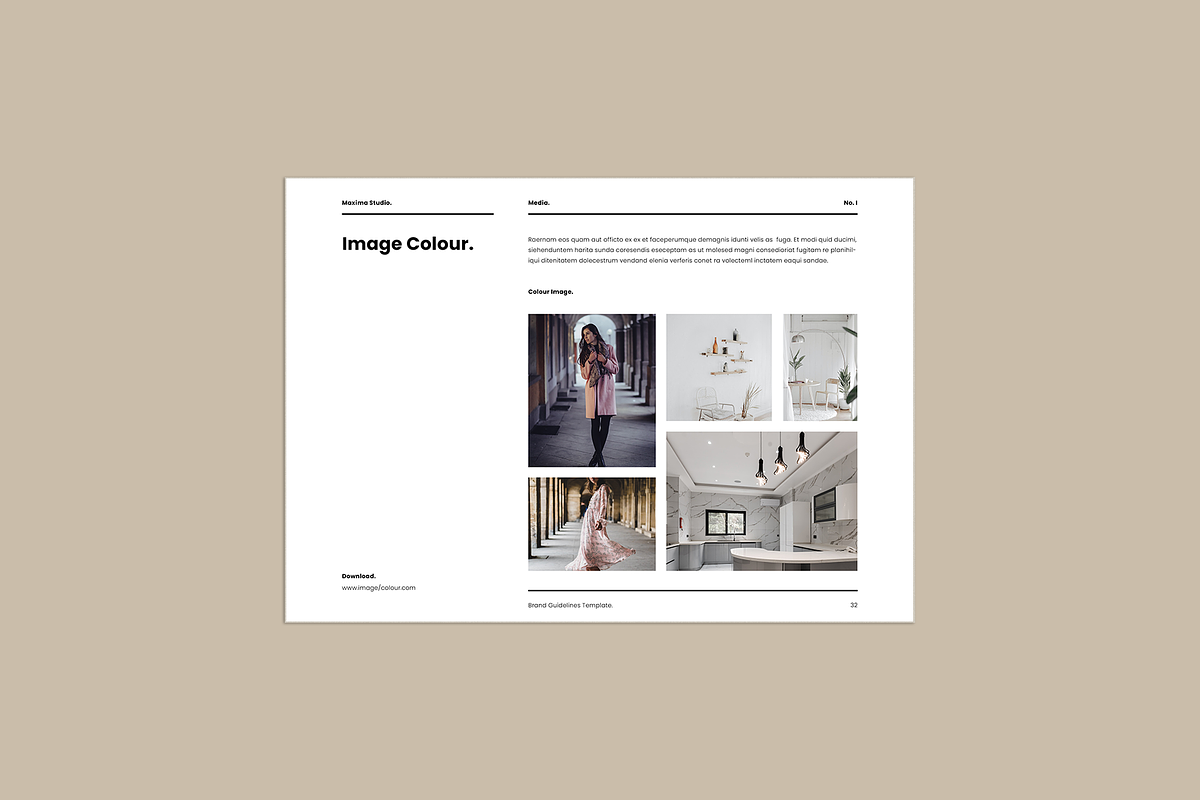 Brand Guidelines, a Brochure Template by Occy Design (Photo 9 of 10)