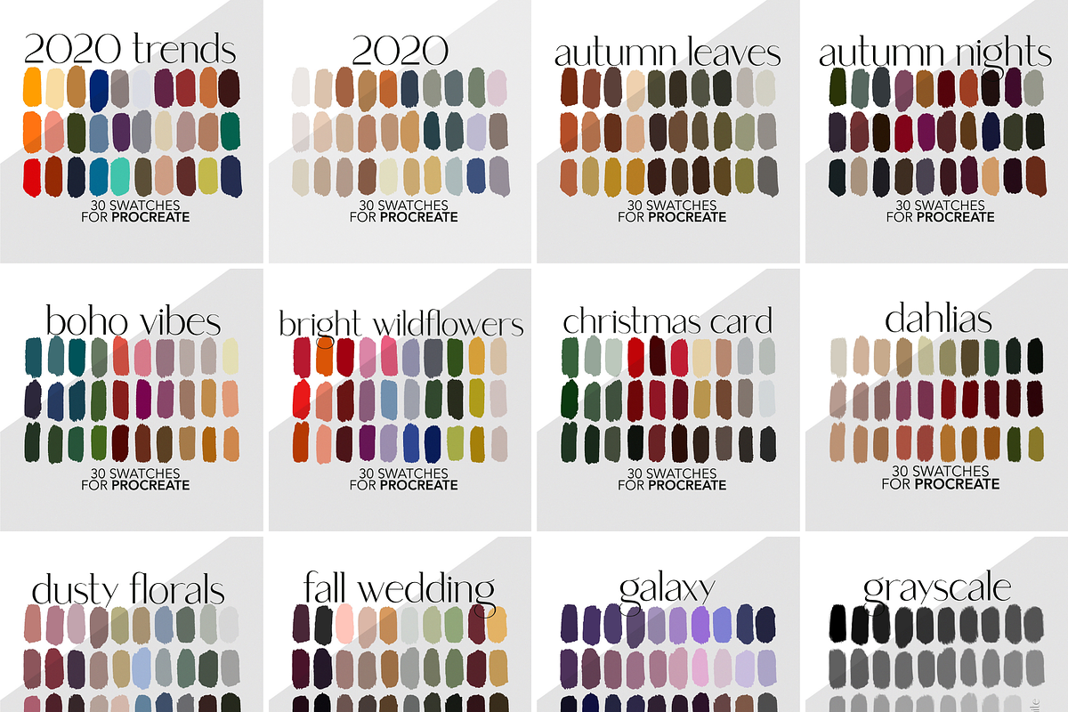 Procreate Color Palette Mega Bundle, a Palette Add-On by AureDesignCo (Photo 2 of 3)